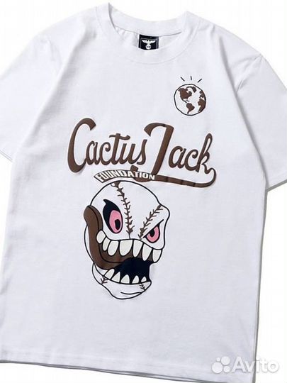Cactus jack футболка