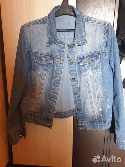 Джинсовый пиджак