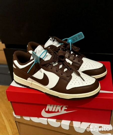 Кроссовки Nike dunk low surfaces in brown and sail