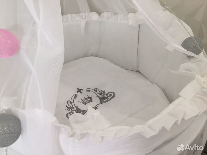 Постельное белье, бортики, балдахин