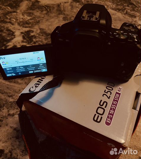 Зеркальный фотоаппарат Canon eos 250d