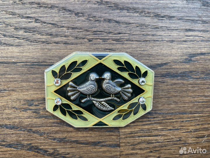 Винтажная брошь Catherine Popesko