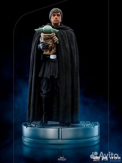 Luke Skywalker and Grogu