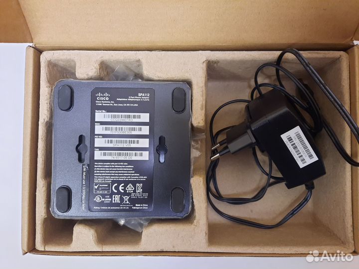 VoIP-шлюз (VoIP-телефонный адаптер) Cisco SPA112
