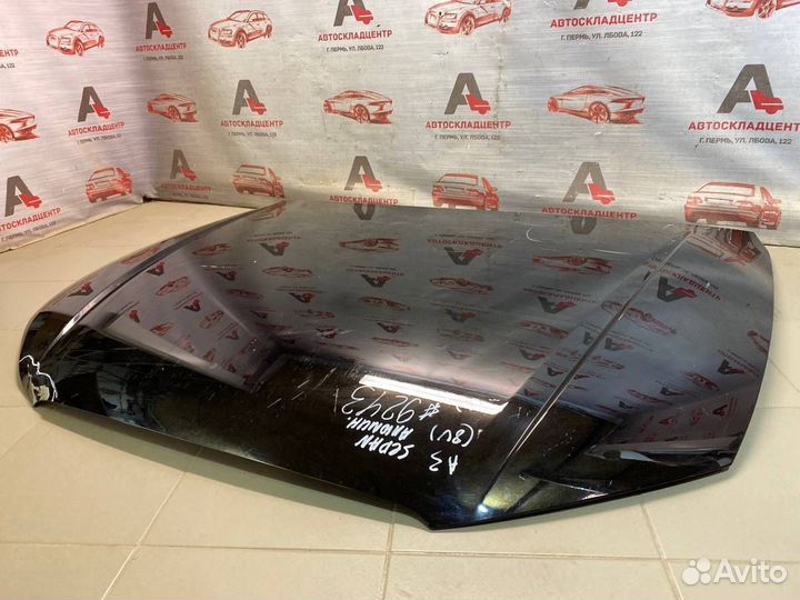 Капот Audi A3 с 2012 года