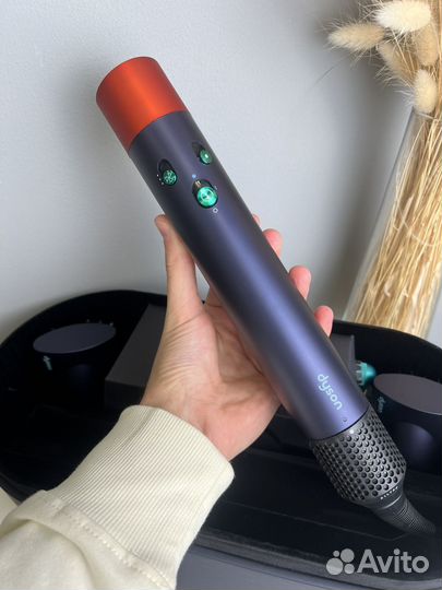 Стайлер dyson complete long hs05 prussian/topaz