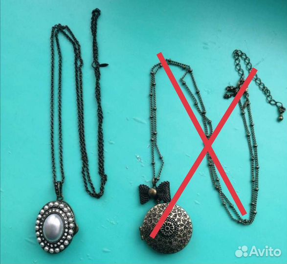 Бижутерия, кулон - локет