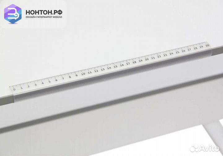 Парта-трансформер Polini kids City белый / серый