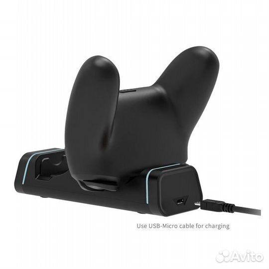 Зарядная станция для 2-х геймпадов dobe (TYX-0613)