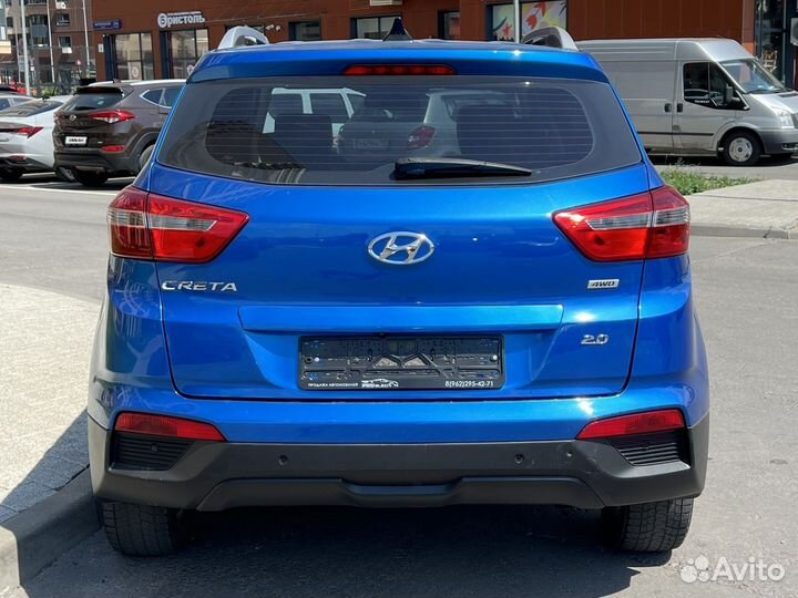 Hyundai Creta 2.0 AT, 2017, 91 041 км