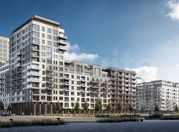 3-к. квартира, 113,1 м², 2/17 эт.