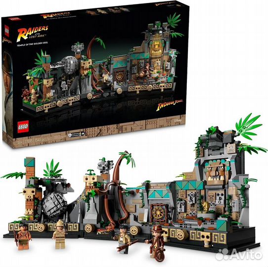 Конструктор lego Indiana Jones Temple of the Golde