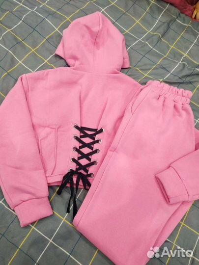 Спортивный костюм утепленный на флисе