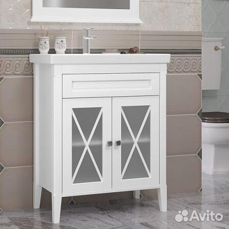 Тумба opadiris Палермо 70 бел. мат под CeraStyle