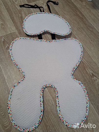 Дышаший 3d матрасик коврик Leokid