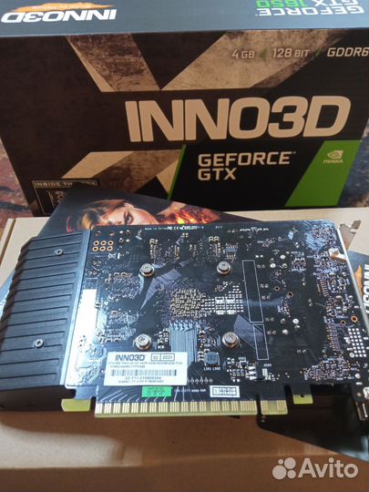 Мощная игровая Видеокарта gtx 1650 4gb