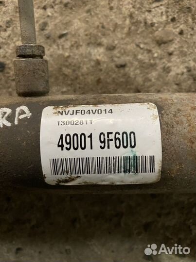 Рейка рулевая nissan primera p11 2001г левый руль