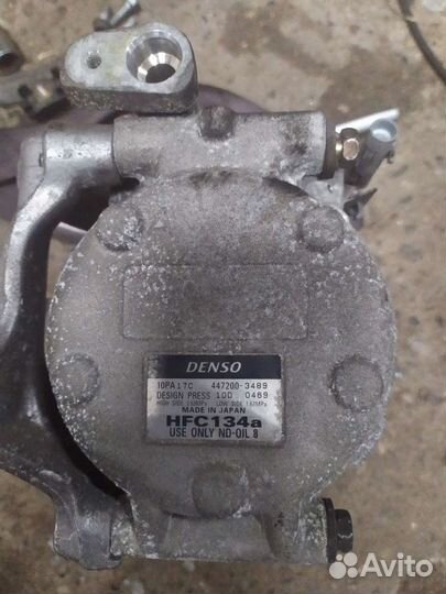 Компрессор кондиционера тойота