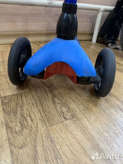 Самокат детский трехколесный бу