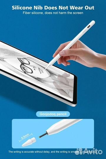 Универсальный стилус goojodoq для Android/IOS/Win