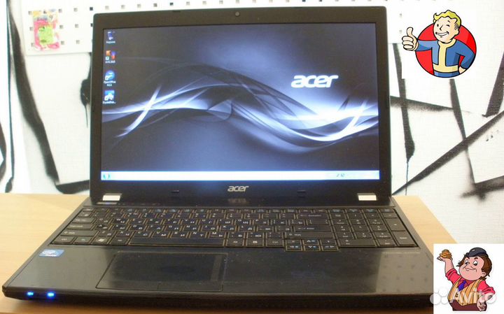 Мощный ноутбук 4 ядра, 500Гб, 8Гб. Гарантия 1 год