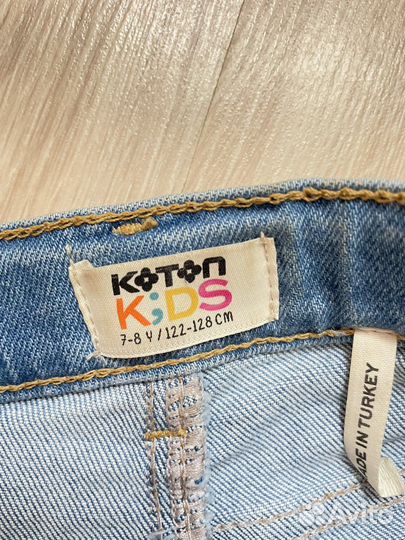 Шорты джинсовые