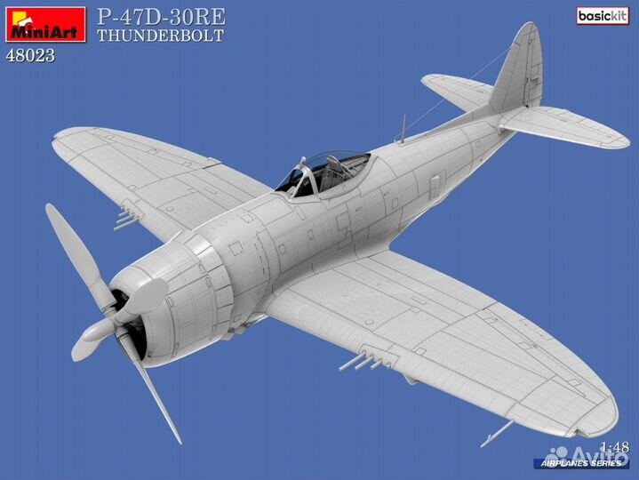Miniart 48023 1/48 P-47D-30RE Thunderbolt