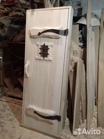 Дверь в баню Липа