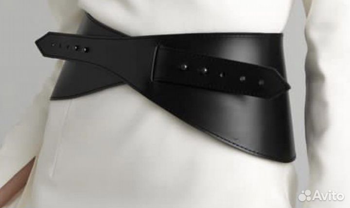 Пояс/ремень-баска из нат Итальянской кожи