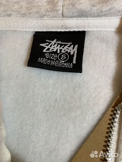 Зип худи stussy