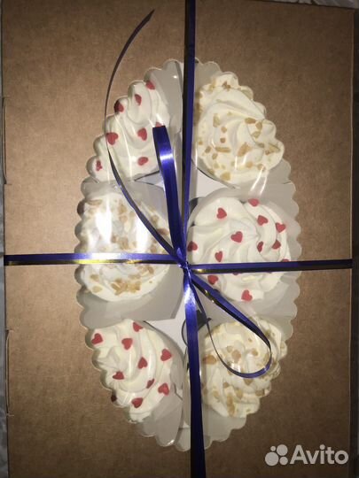 Капкейки на заказ кексы cupcakes мини маффины