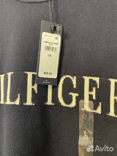 Tommy hilfiger свитер XL оригинал