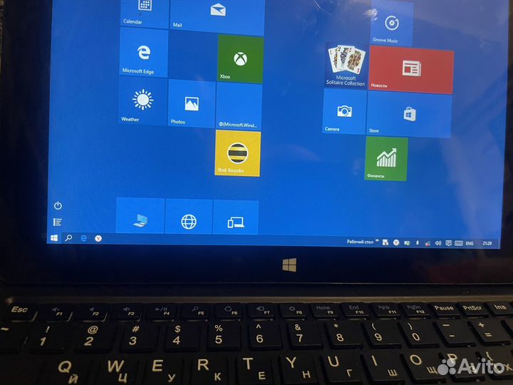 Планшет на windows 10 с клавиатурой