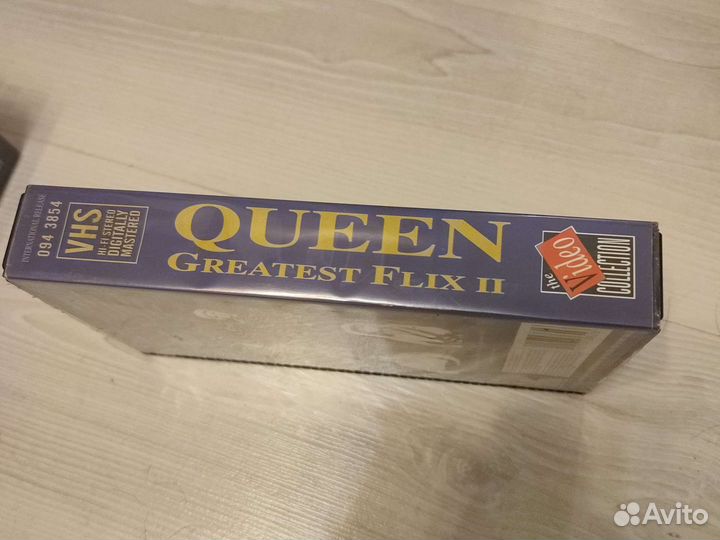Видеокассеты Queen, Rolling stones и др