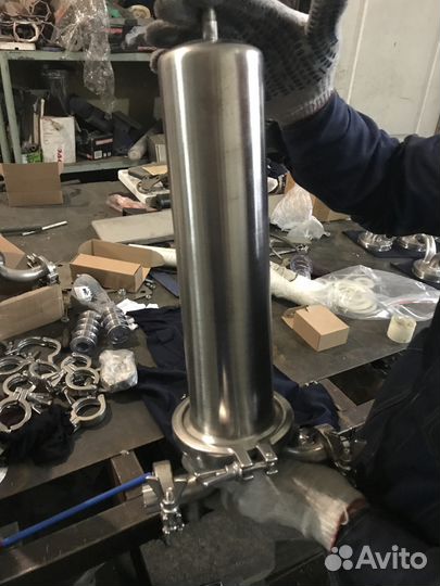 Фильтродержатели из нержавеющей стали, картриджные