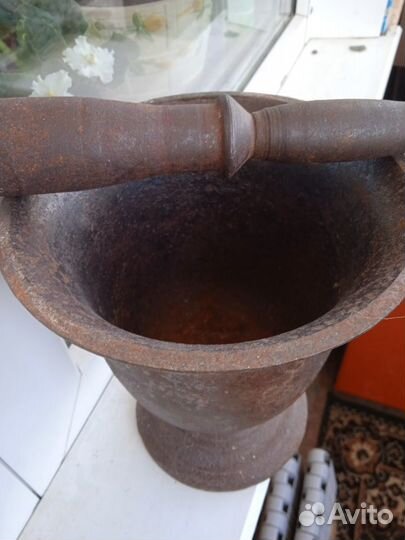 Ступка чугунная XIX-XX век