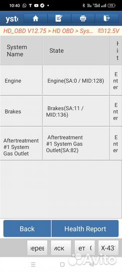 Диагностический сканер Лаунч мукар