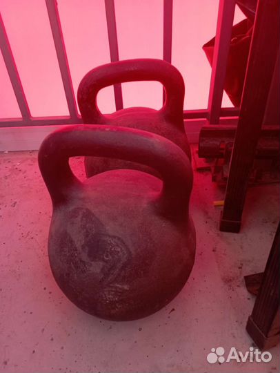 Гантели 3 кг и гири 18 кг