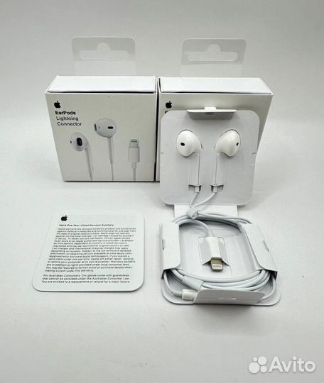 Наушники apple earpods lightning оригинальные