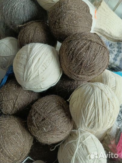 Шерстяная пряжа для вязания нитки