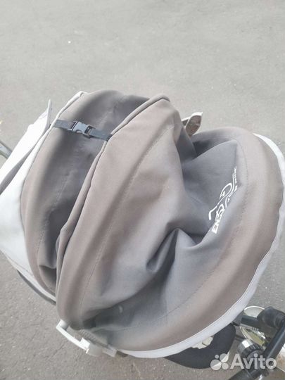 Велосипед коляска с ручкой