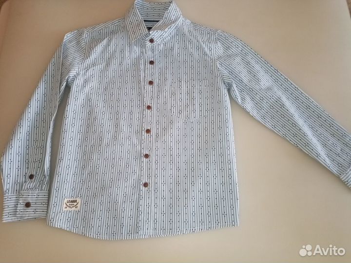 Рубашка для мальчика 128