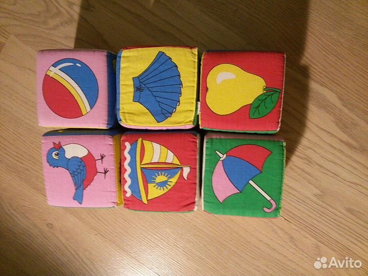 Кубики мякиши