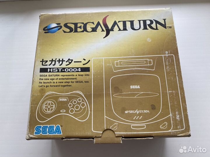 Sega Saturn в коробке (серийник совпадает)