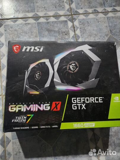 Видеокарта gtx 1660 super