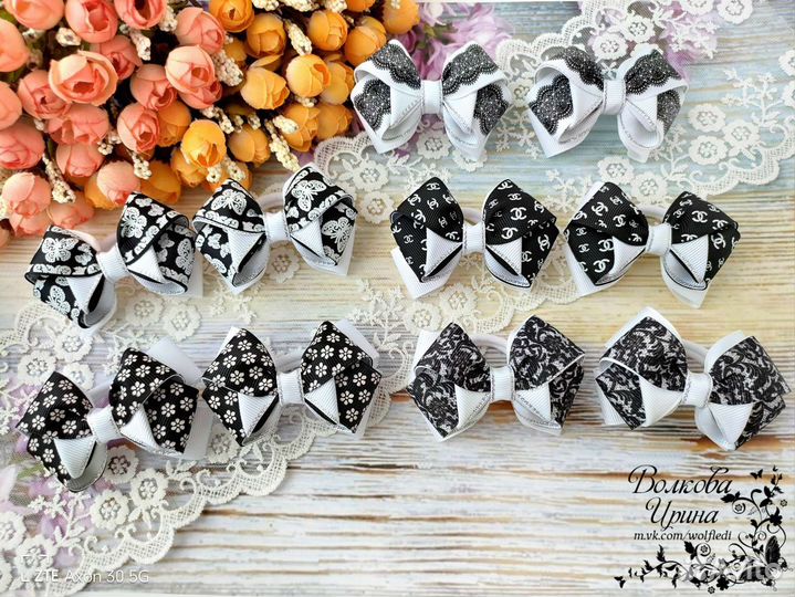 Бантики для волос