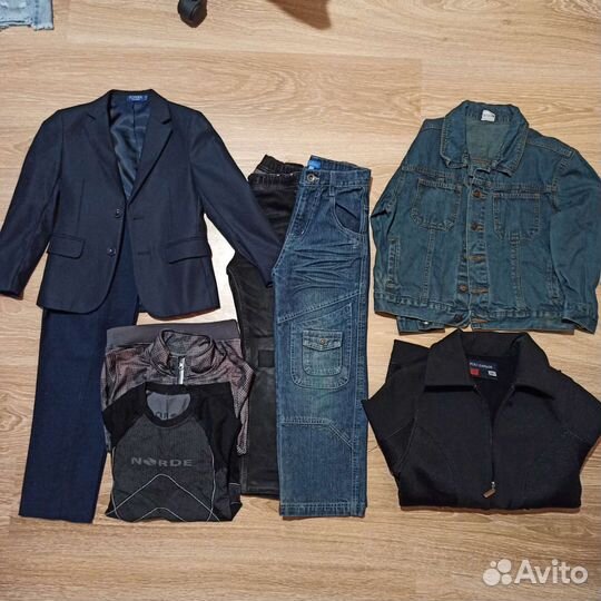 Вещи пакетом на мальчика 128 134