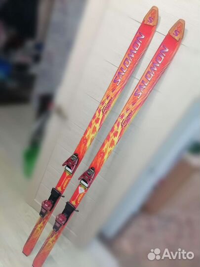 Горные лыжи с ботинками 40 размер