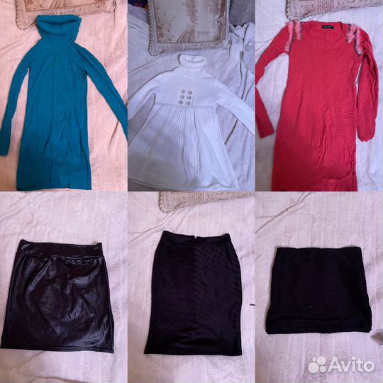 Вещи пакетом Платья юбки свитера боди кофты