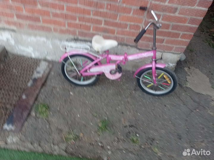 Детский велосипед для девочки 16